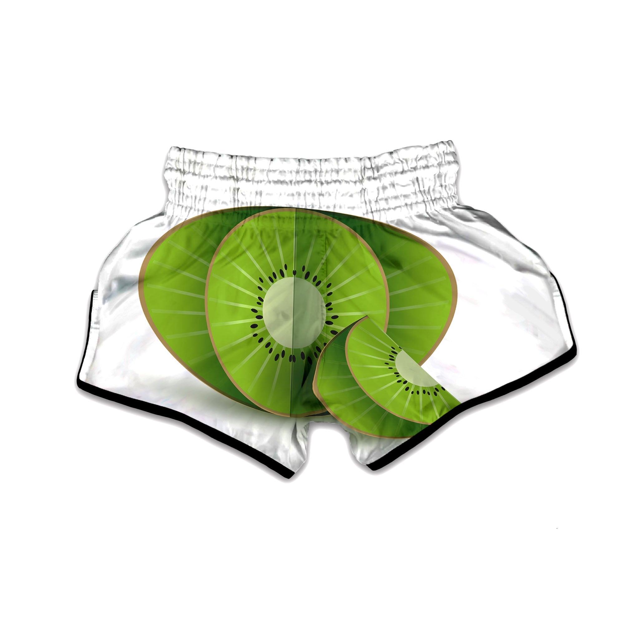 3D Kiwi Print Muay Thai Boxing Shorts-grizzshop