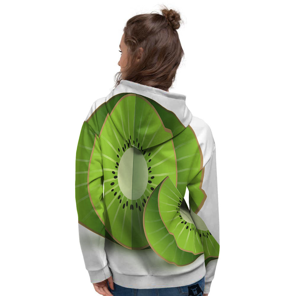 3D Kiwi Print Women's Hoodie-grizzshop