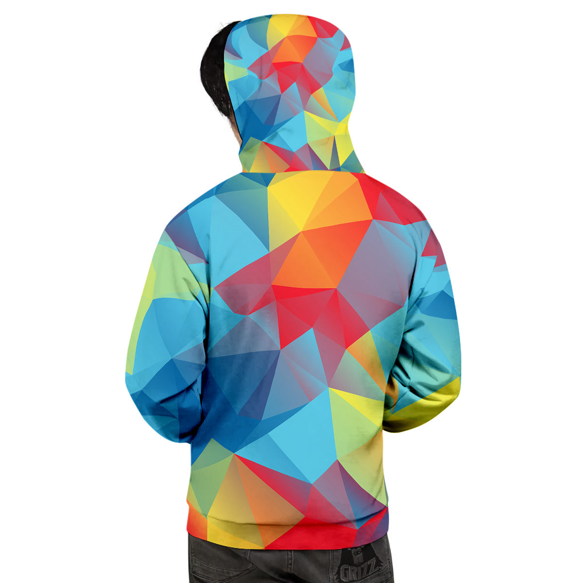 Abstract Colorful Autism Awareness Print Men's Hoodie-grizzshop