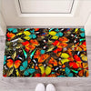 Abstract Colorful Butterfly Print Door Mat-grizzshop