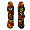 Abstract Colorful Butterfly Print Muay Thai Shin Guard-grizzshop