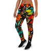 Abstract Colorful Butterfly Print Women's Joggers-grizzshop