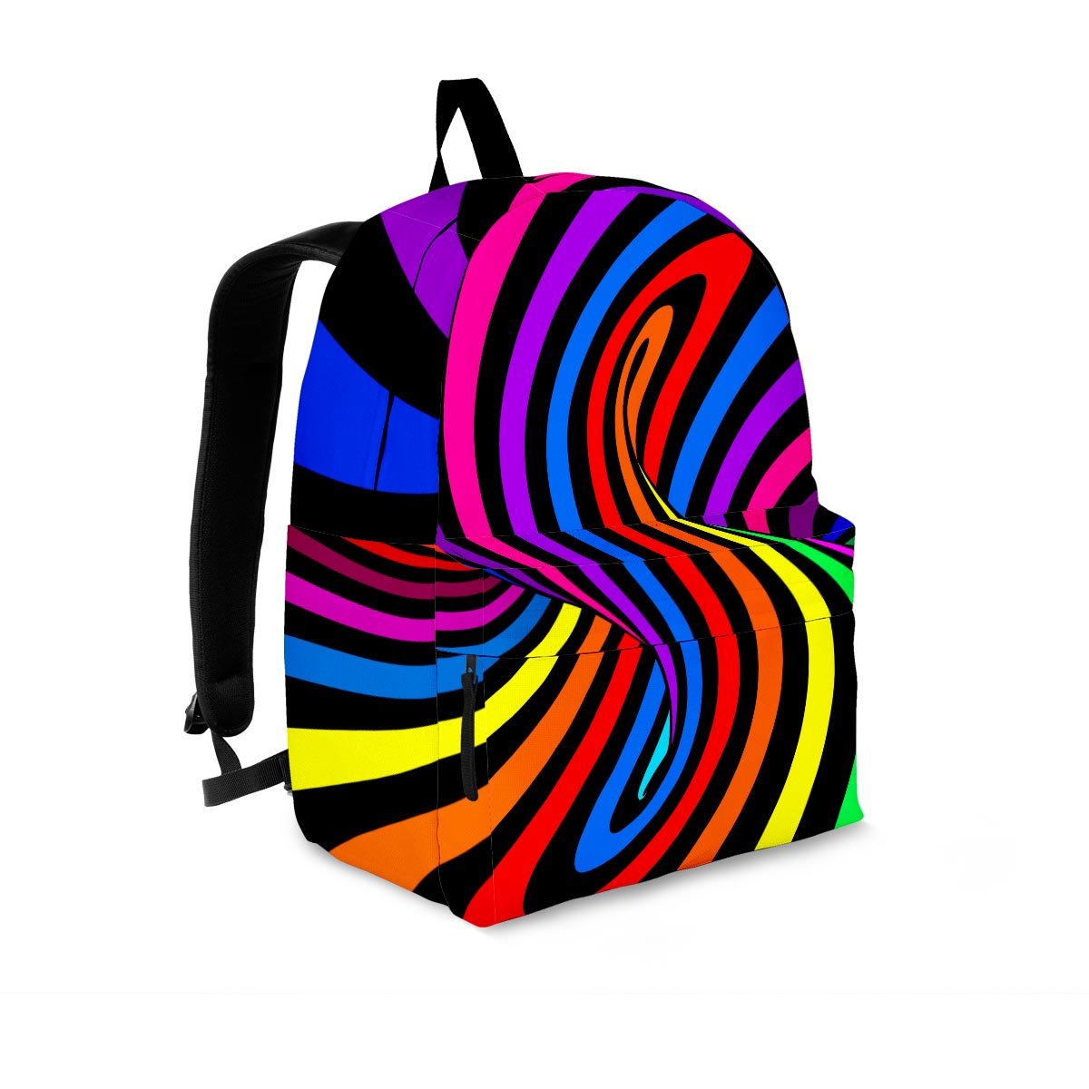 Abstract Colorful Psychedelic Backpack-grizzshop