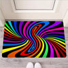 Abstract Colorful Psychedelic Door Mat-grizzshop