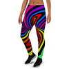 Abstract Colorful Psychedelic Women's Joggers-grizzshop