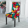 Abstract Geometric Colorful Chair Cover-grizzshop