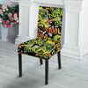 Abstract Graffiti Drips Print Chair Cover-grizzshop