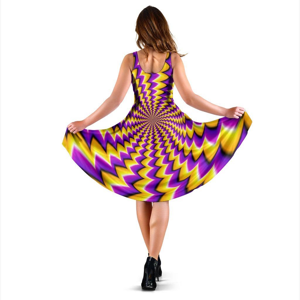Abstract Optical illusion Dress-grizzshop