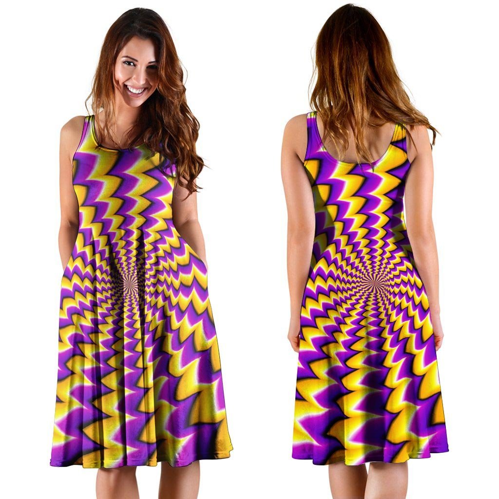 Abstract Optical illusion Dress-grizzshop