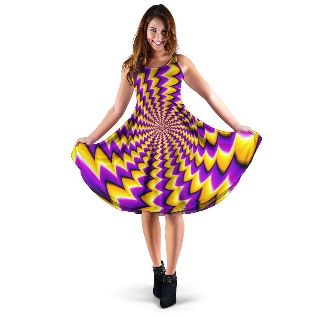 Abstract Optical illusion Dress-grizzshop