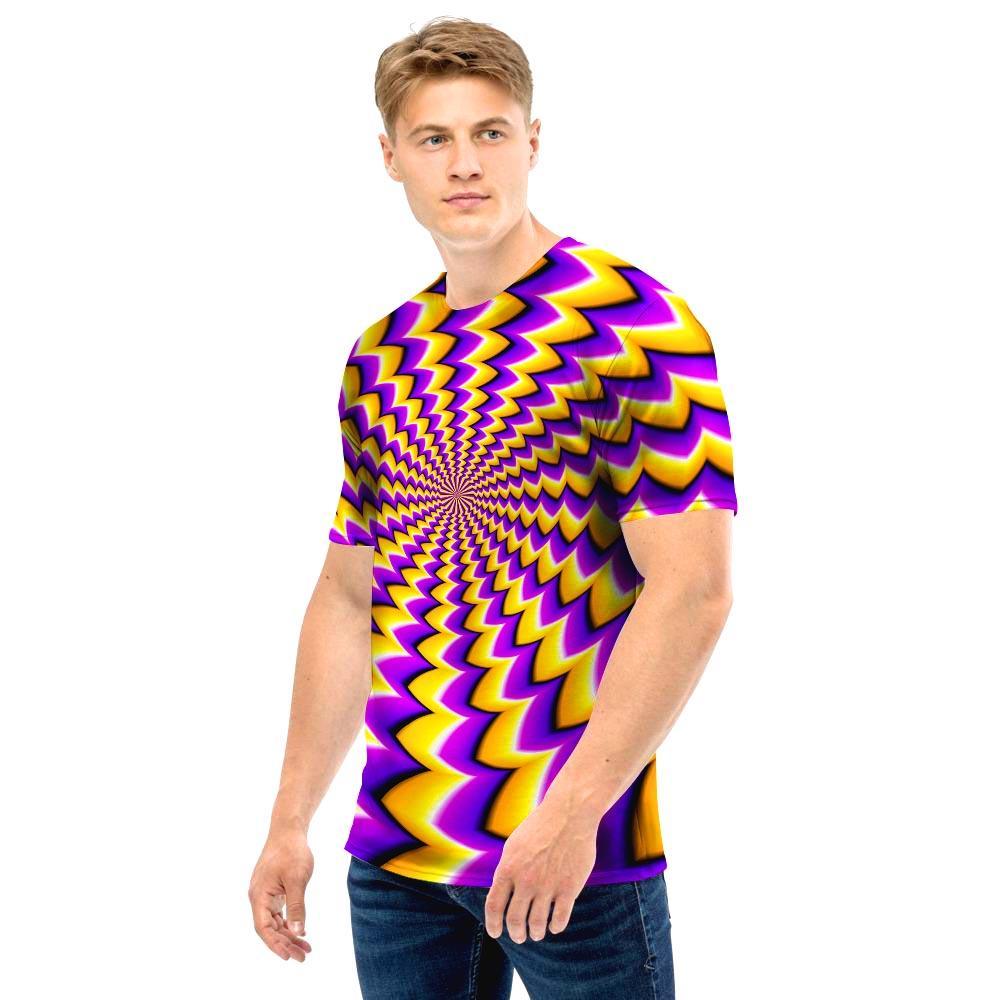 Abstract Optical illusion Men T Shirt-grizzshop