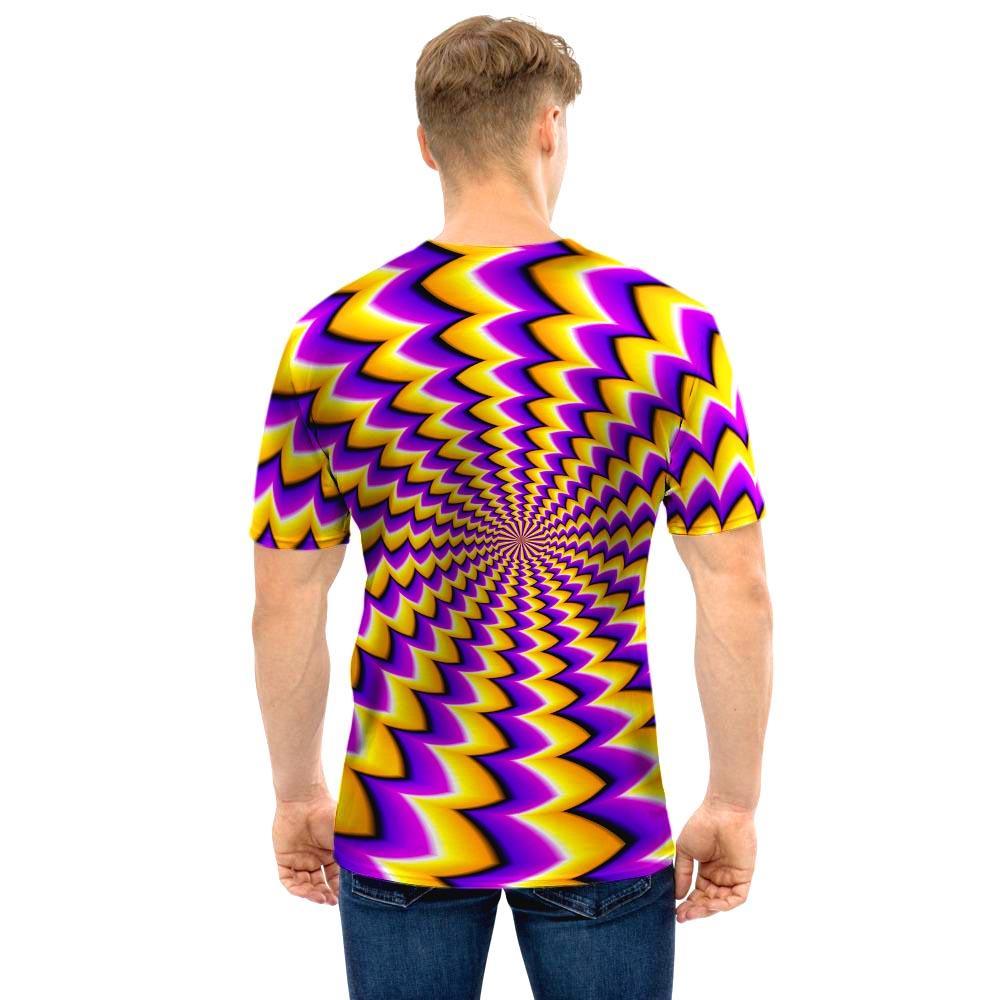 Abstract Optical illusion Men T Shirt-grizzshop