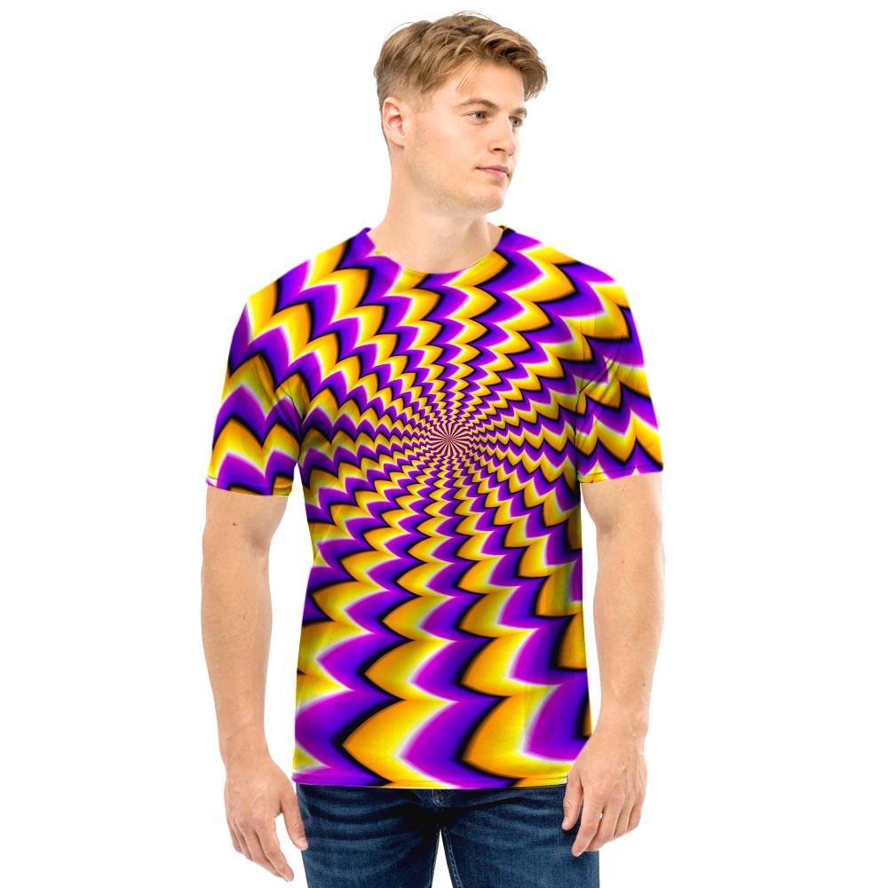 Abstract Optical illusion Men T Shirt-grizzshop