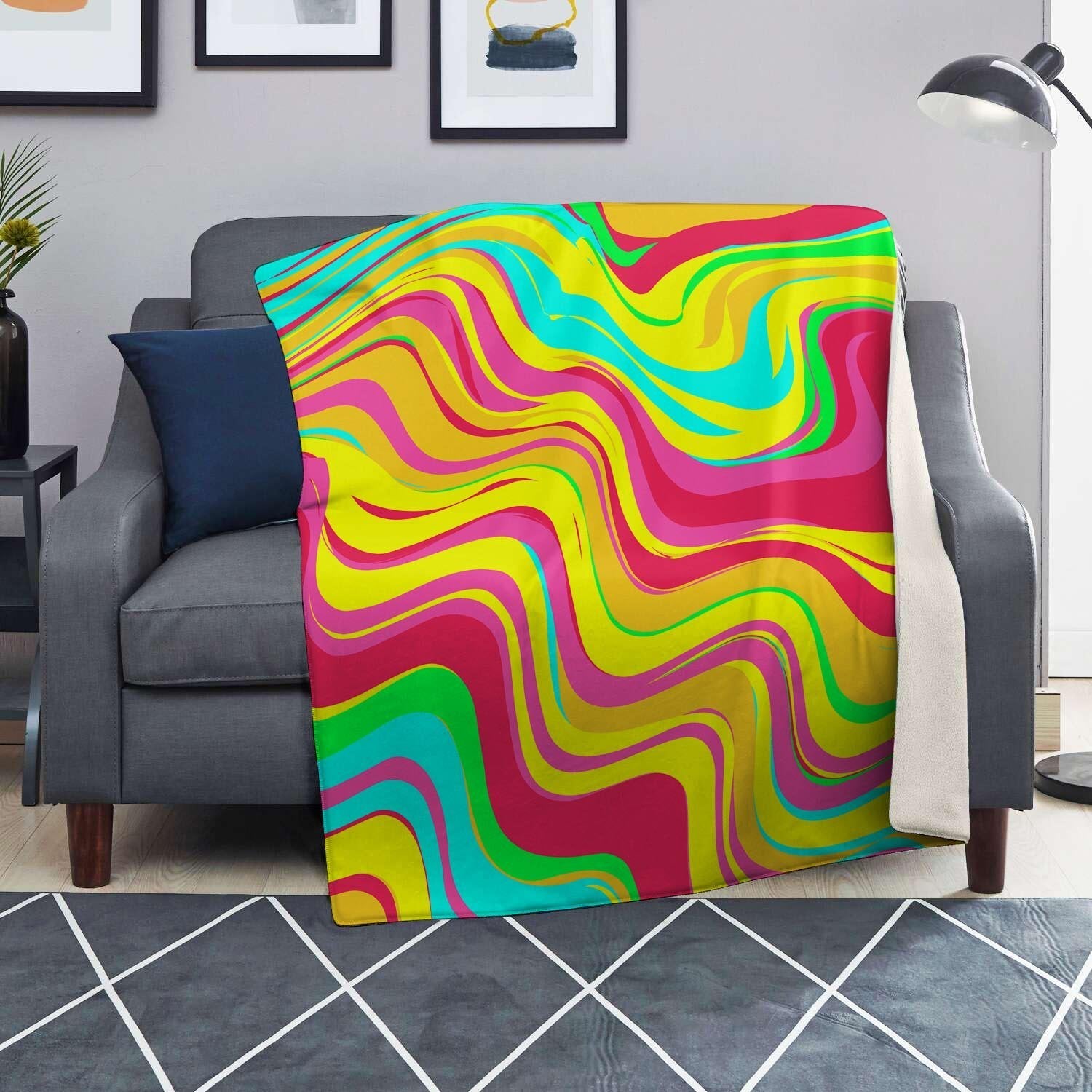 Abstract Paint Blanket-grizzshop