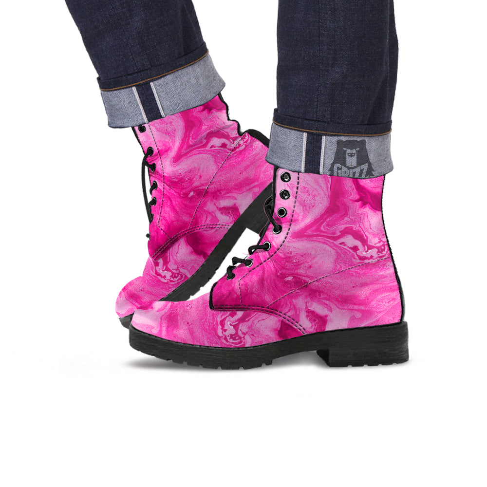 Gold Marble Women's Boots