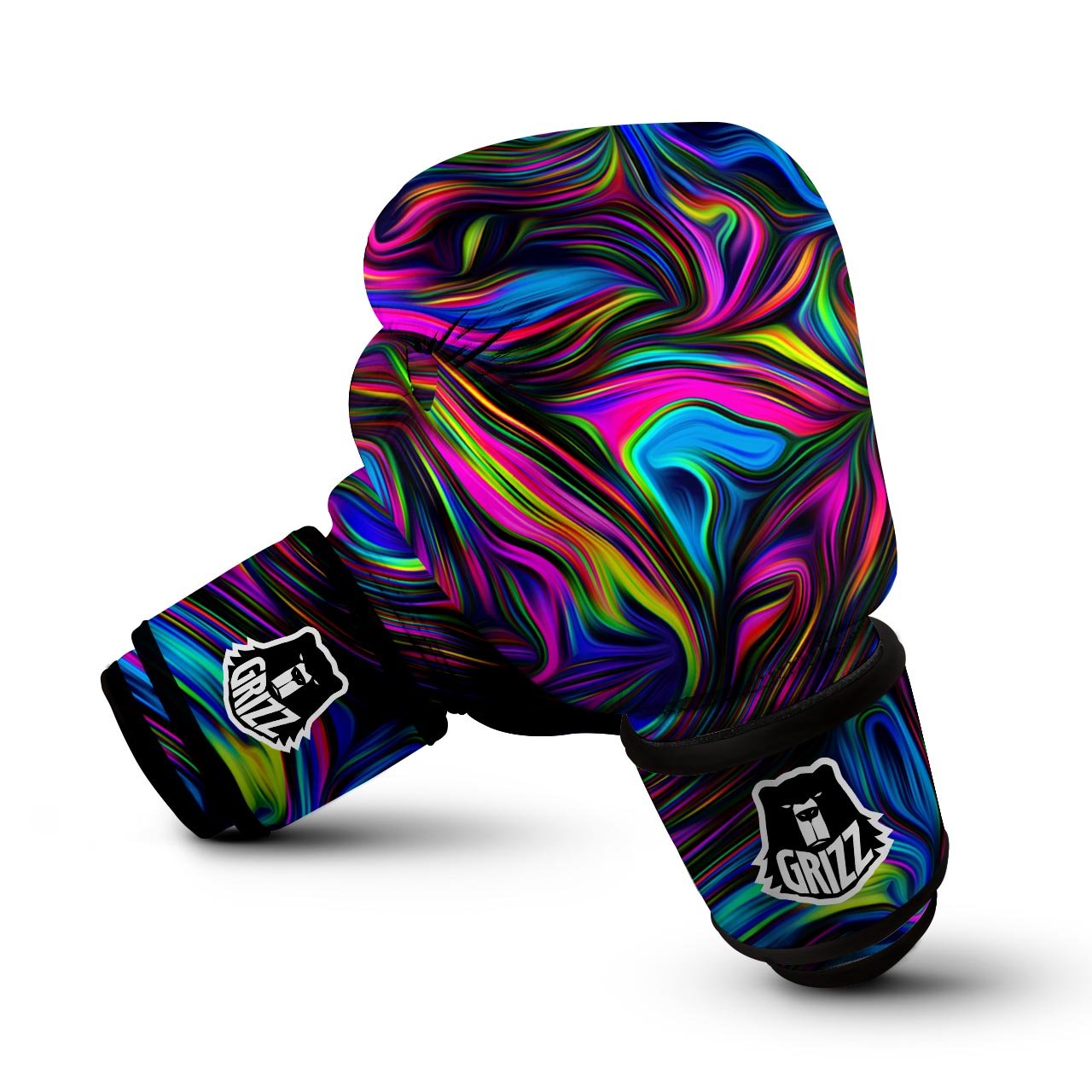 Abstract Psychedelic Boxing Gloves-grizzshop