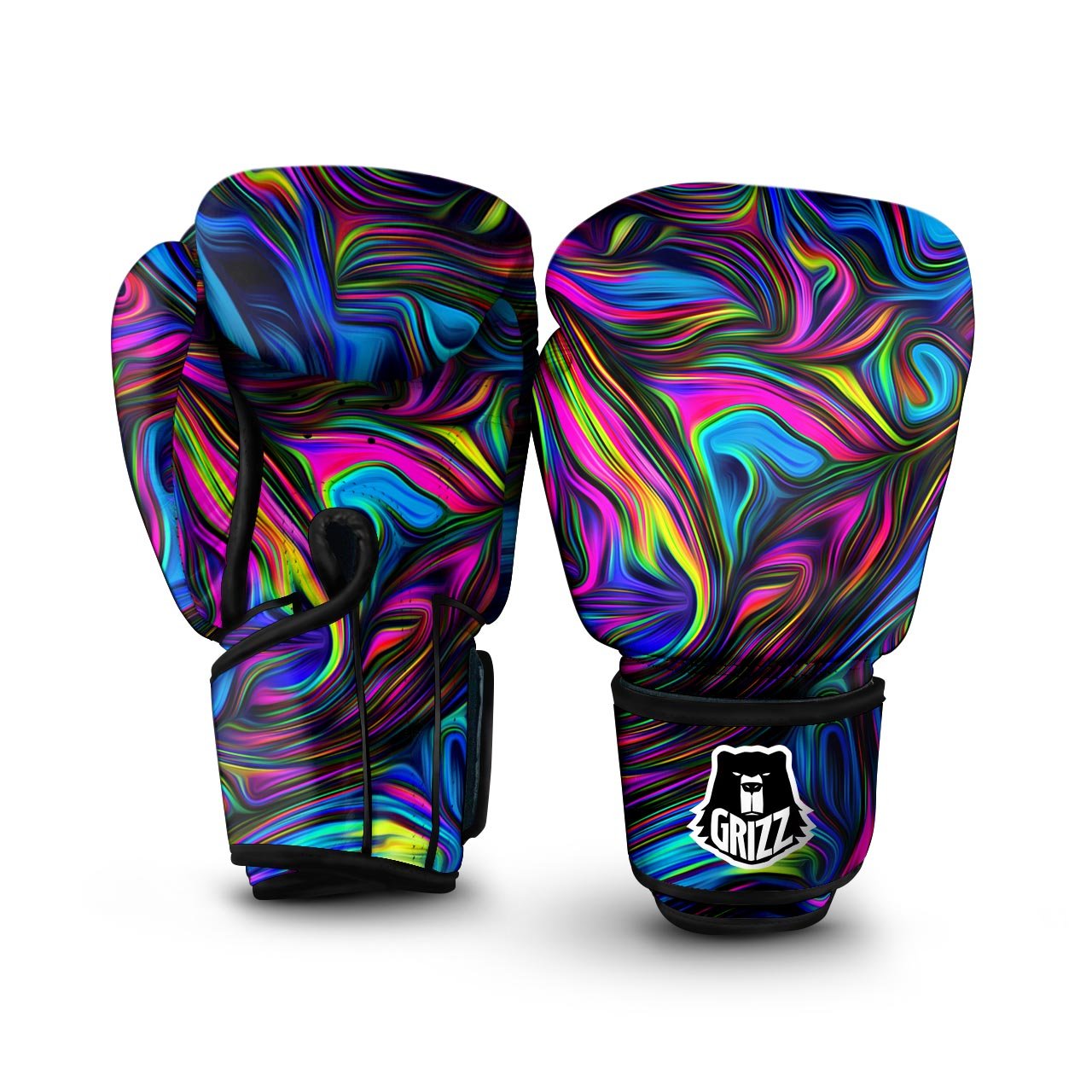 Abstract Psychedelic Boxing Gloves-grizzshop