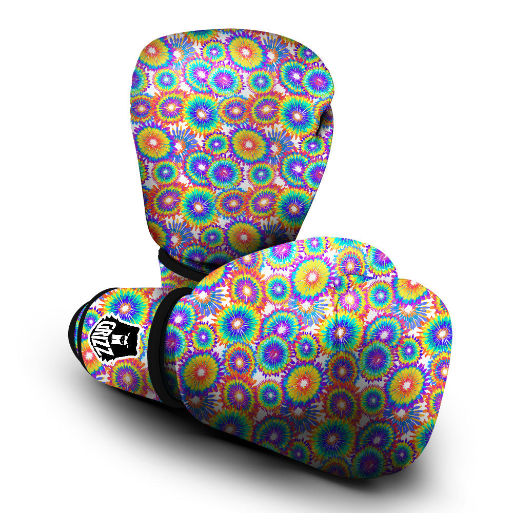 Abstract Sunflower Colorful Print Pattern Boxing Gloves-grizzshop