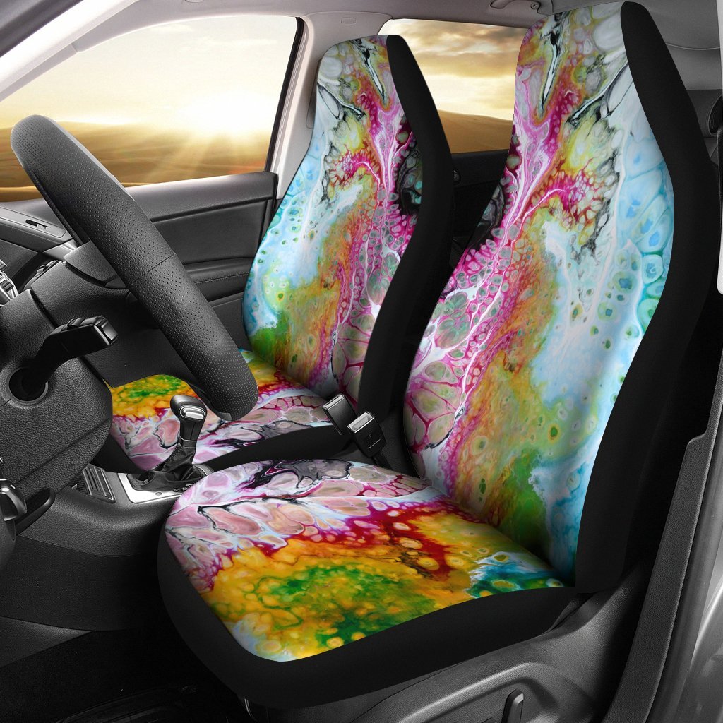 Abstract Art Universal Fit Car Seat Cover-grizzshop
