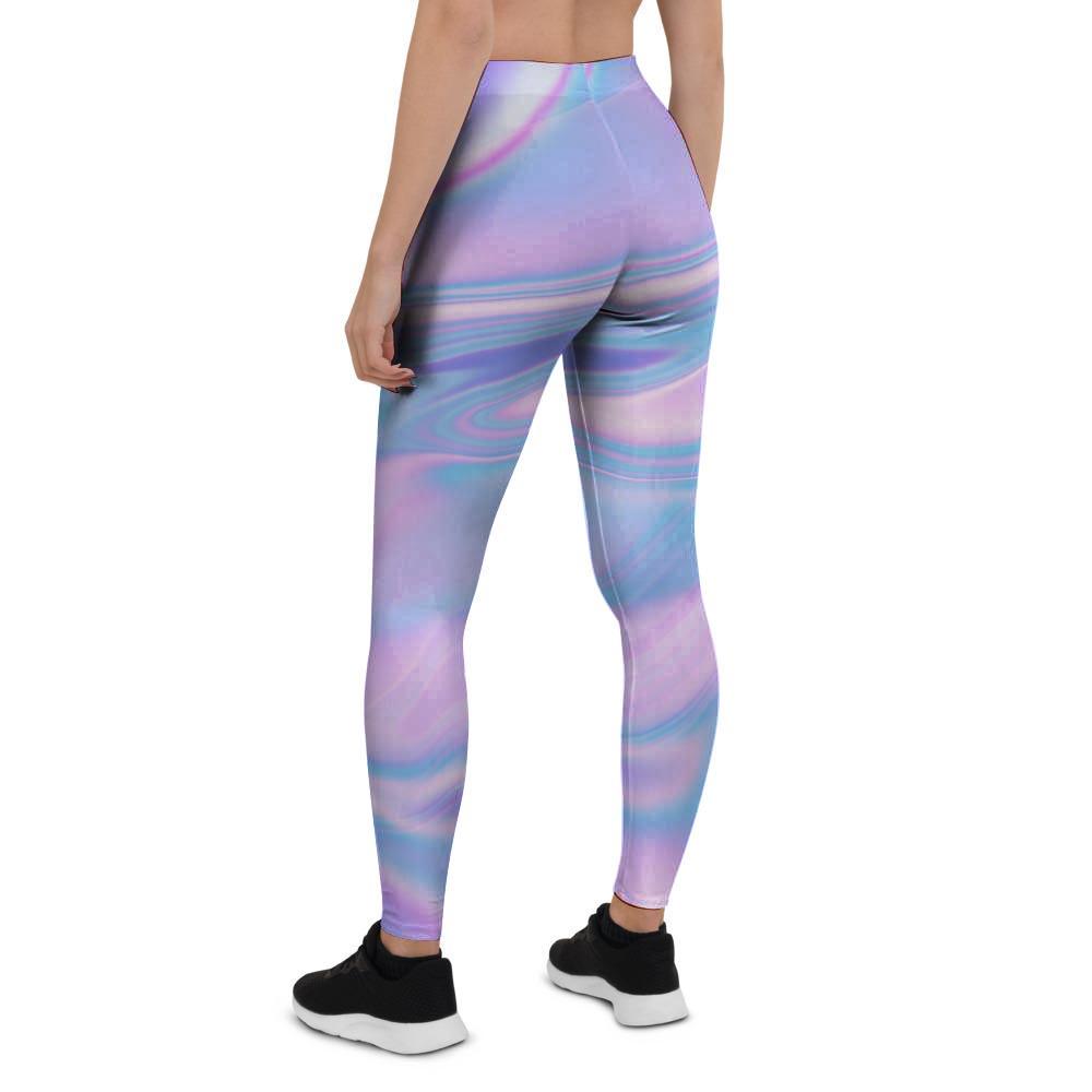 Abstract Holographic Women's Leggings-grizzshop