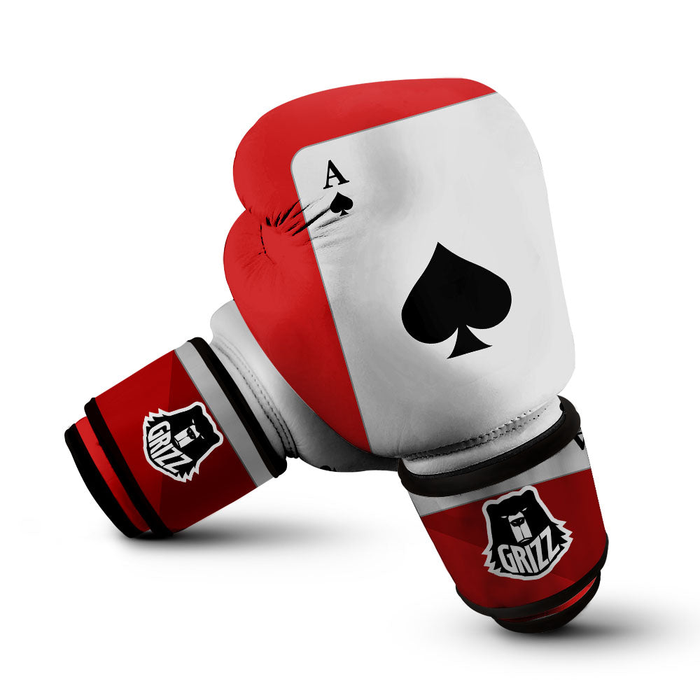 Ace Cards Print Boxing Gloves-grizzshop