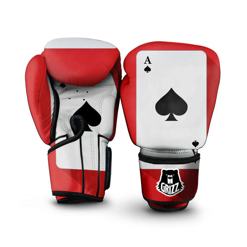Ace Cards Print Boxing Gloves-grizzshop