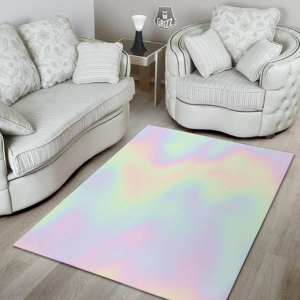 Acid Melt Pastel Print Floor Mat-grizzshop