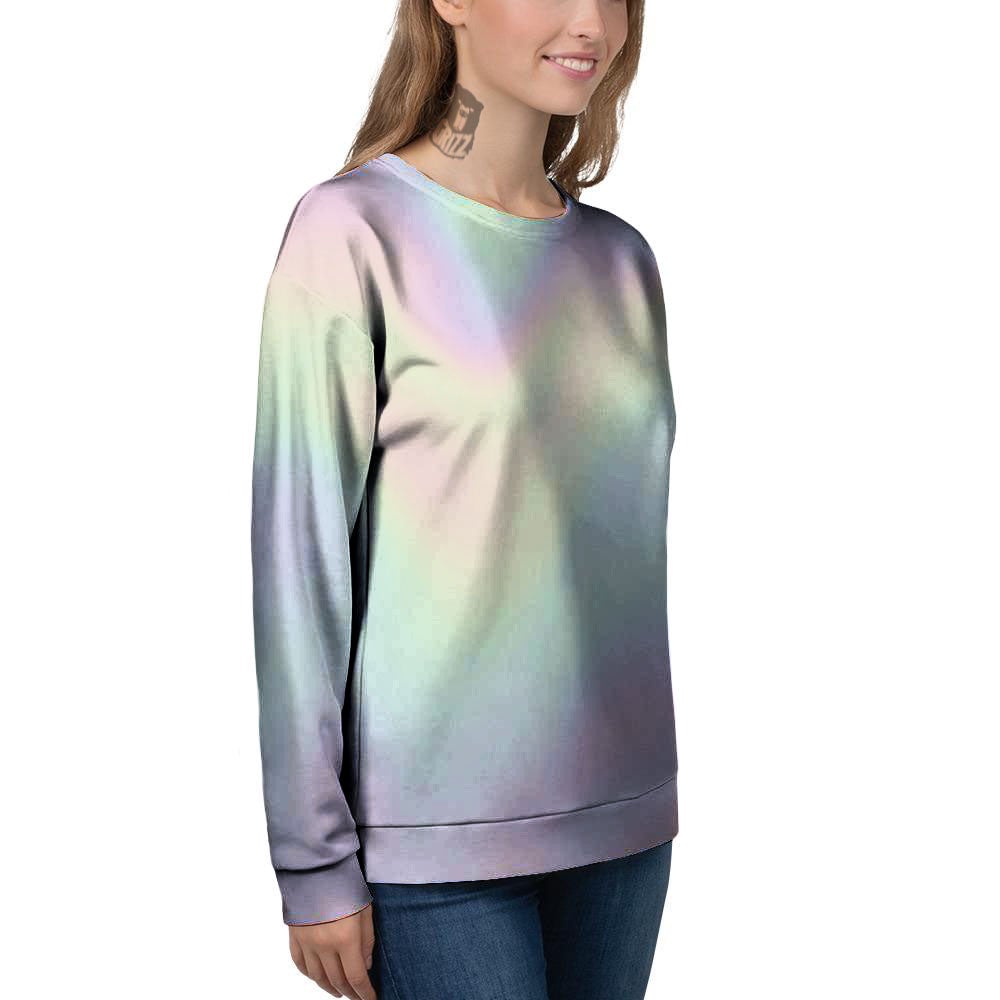 Acid Melt Pastel Print Women's Sweatshirt-grizzshop