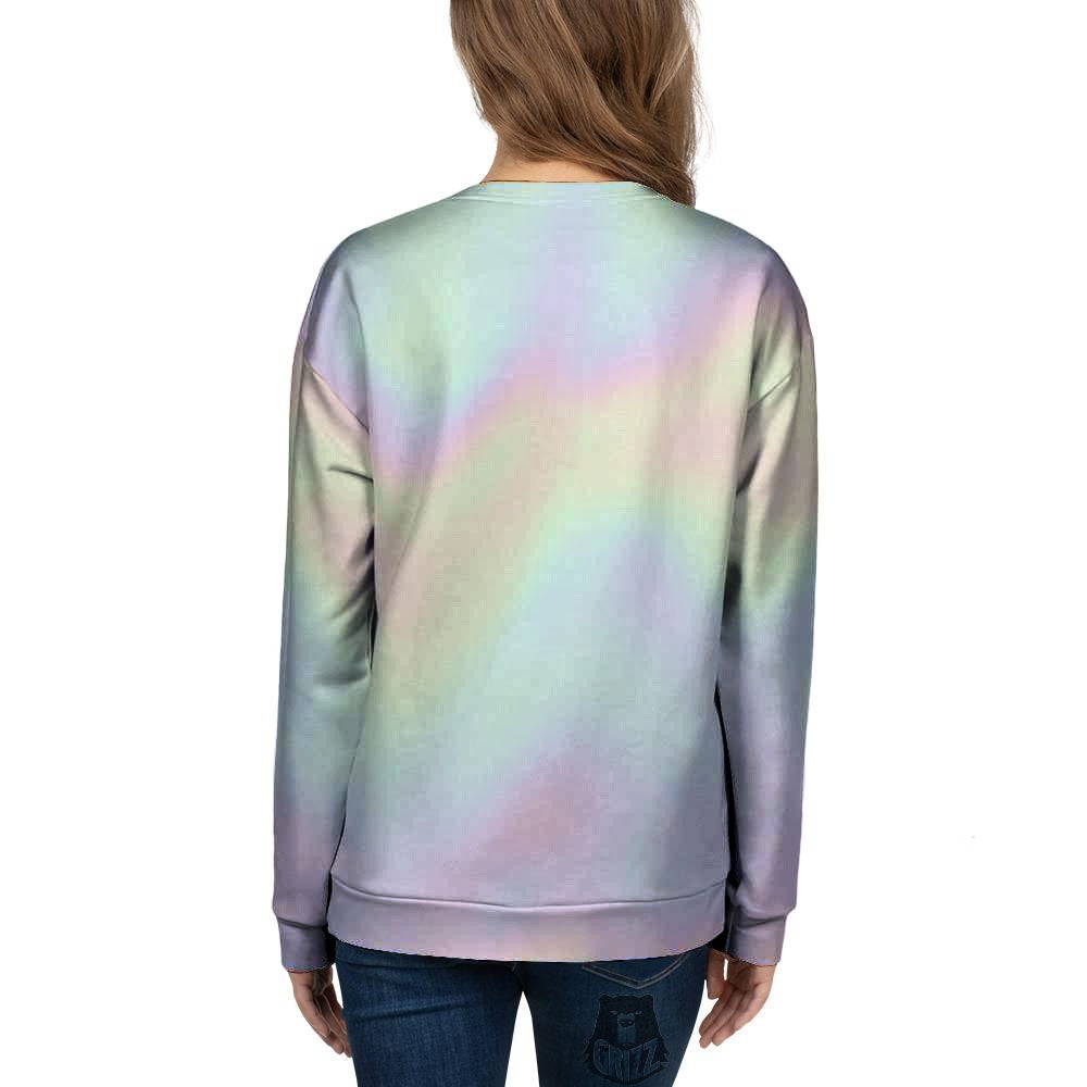 Acid Melt Pastel Print Women's Sweatshirt-grizzshop