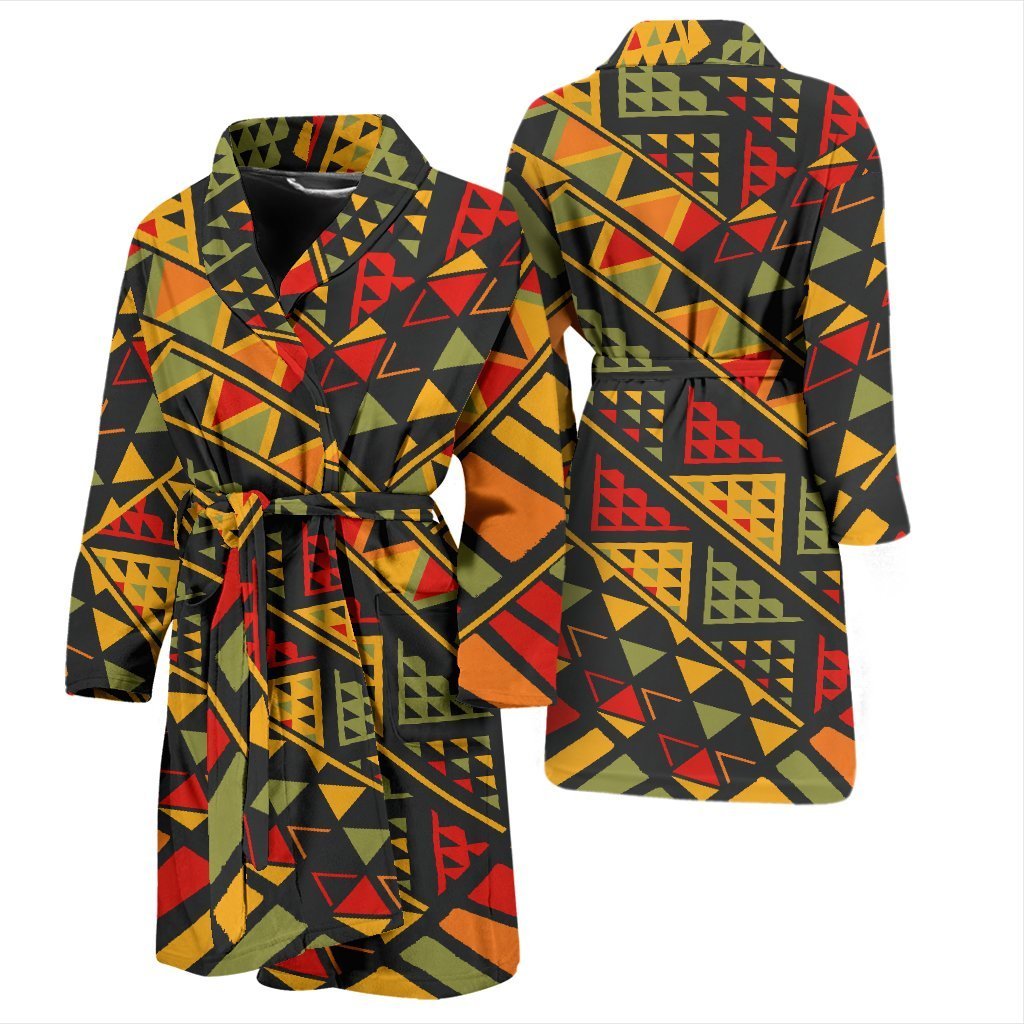 Africa Afro Dashiki Adinkra Kente Men Long Robe-grizzshop