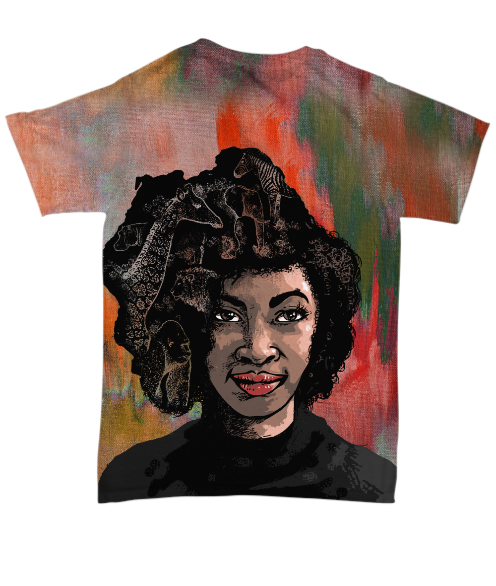 African Girl T-Shirt-grizzshop