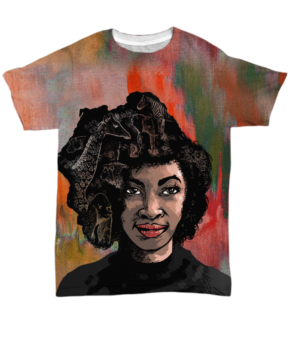 African Girl T-Shirt-grizzshop