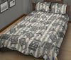 Airplane Luggage Pattern Print Bed Set Quilt-grizzshop