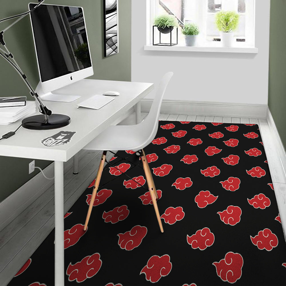 Akatsuki Print Pattern Floor Mat-grizzshop