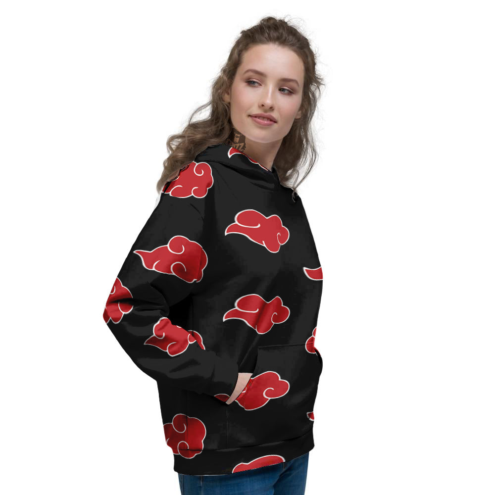 Akatsuki Print Pattern Women's Hoodie-grizzshop