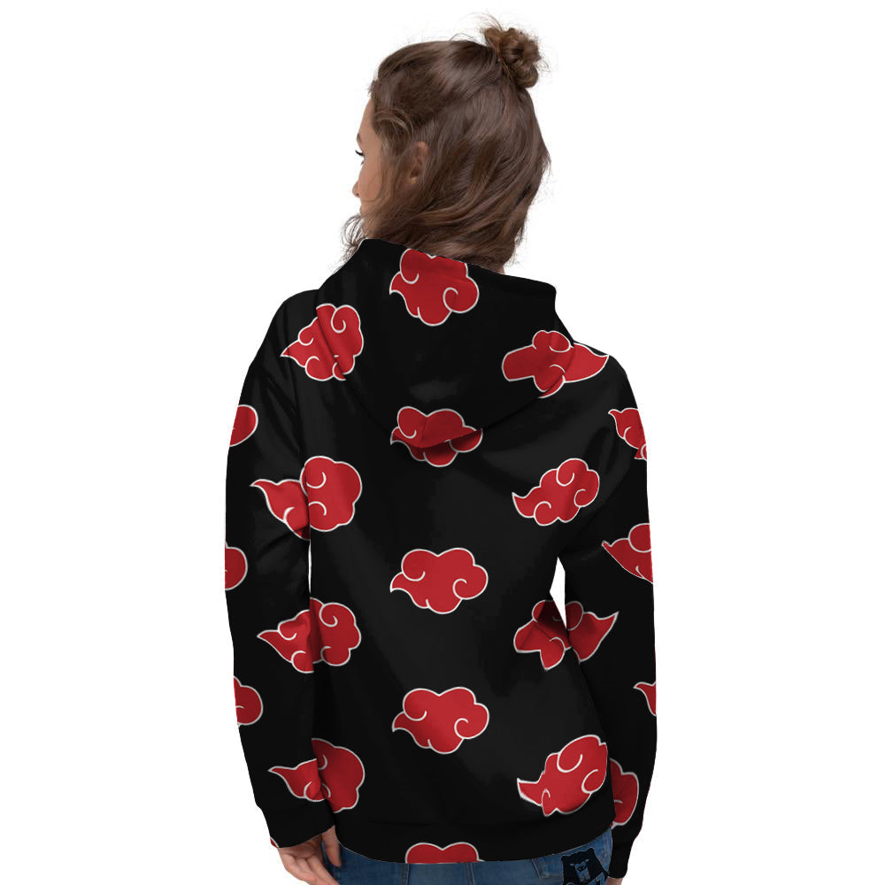 Akatsuki Print Pattern Women's Hoodie-grizzshop