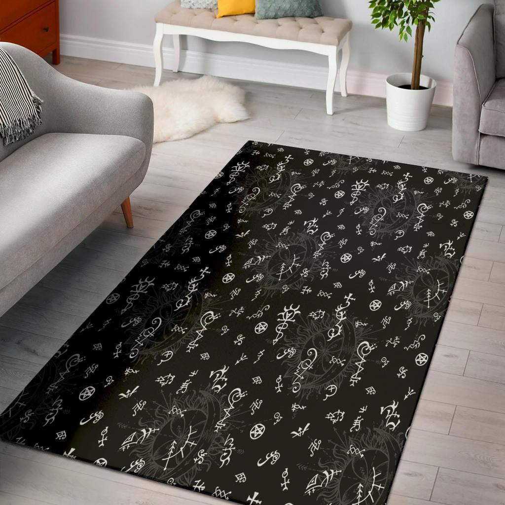 Alchemy Gothic Witch Floor Mat-grizzshop