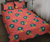 American Football Pattern Print Bed Set Quilt-grizzshop