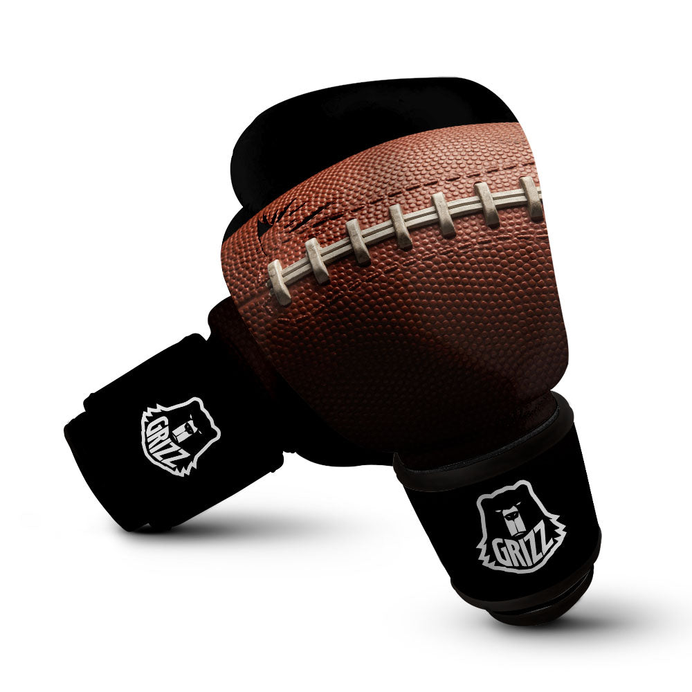 American Football Print Ball Boxing Gloves-grizzshop