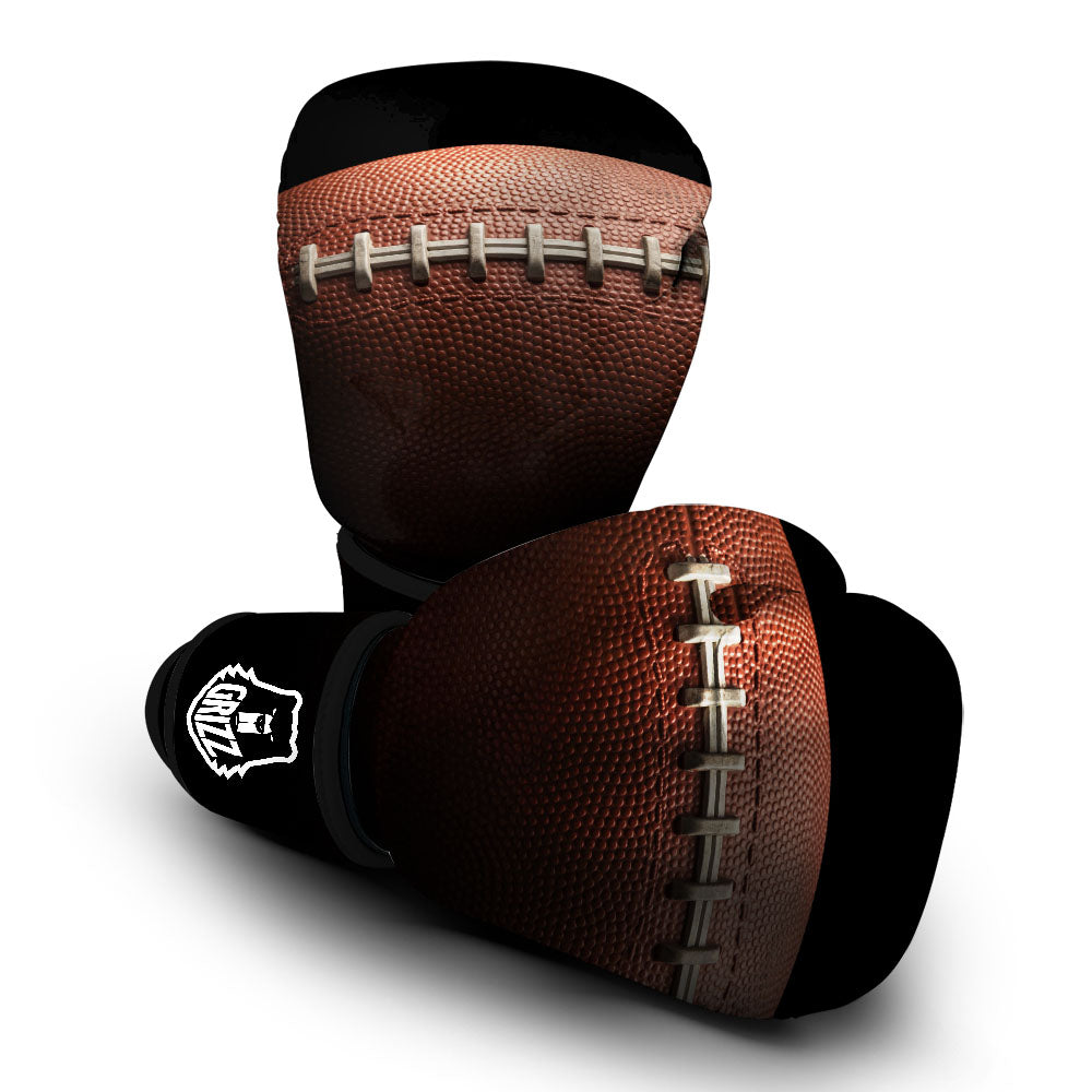 American Football Print Ball Boxing Gloves-grizzshop