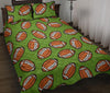 American Football Print Pattern Bed Set Quilt-grizzshop