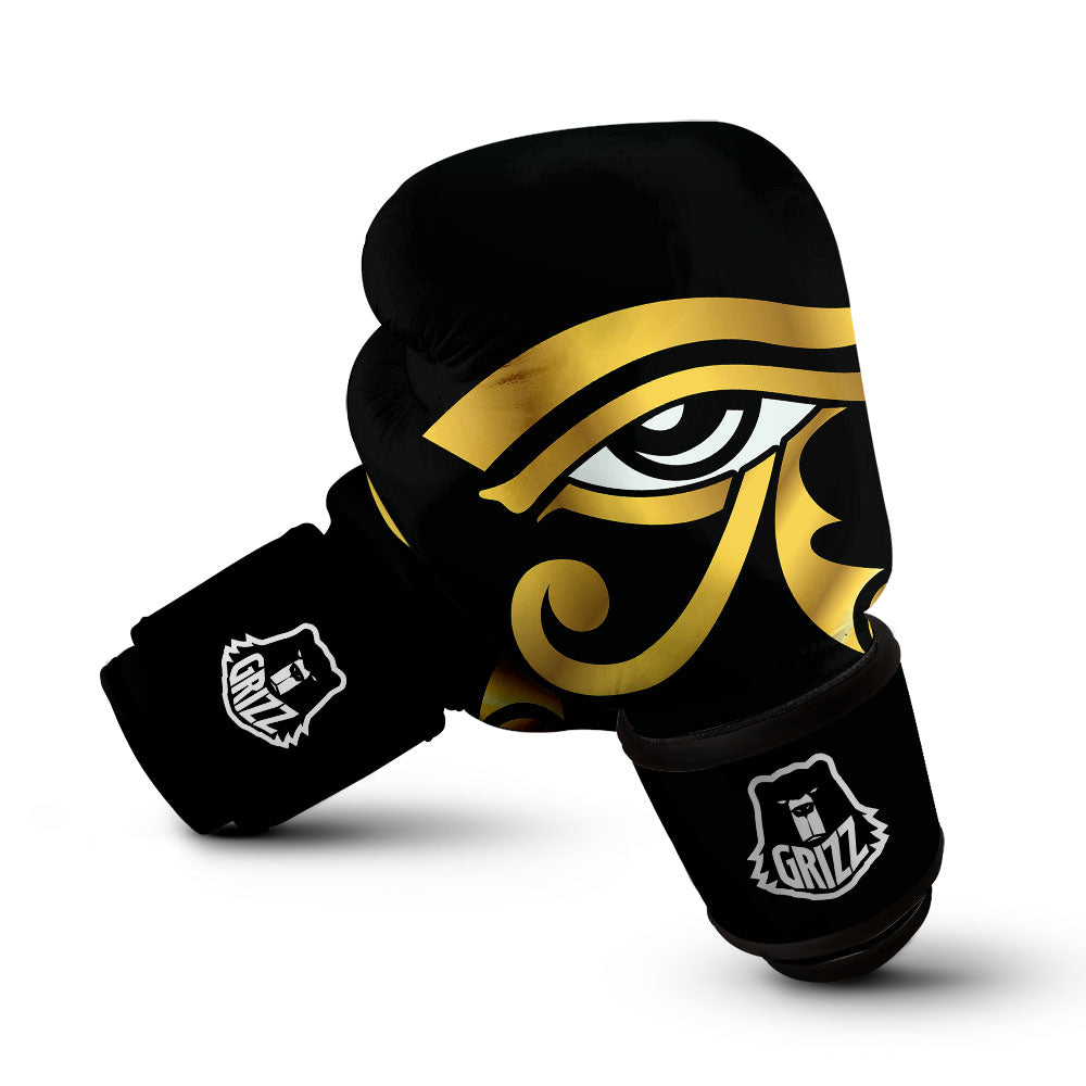 Amulet Eye Of Horus Print Boxing Gloves-grizzshop