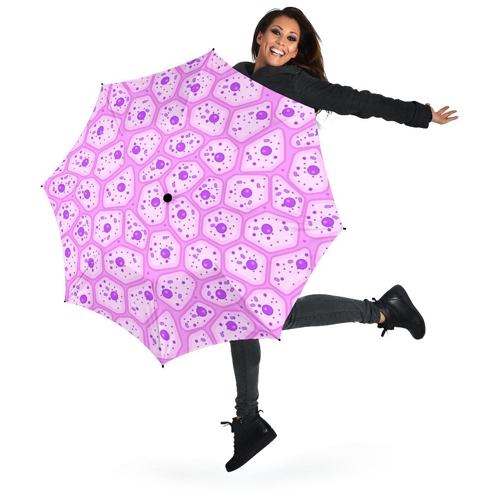 Anatomy Cells Pattern Print Automatic Foldable Umbrella-grizzshop