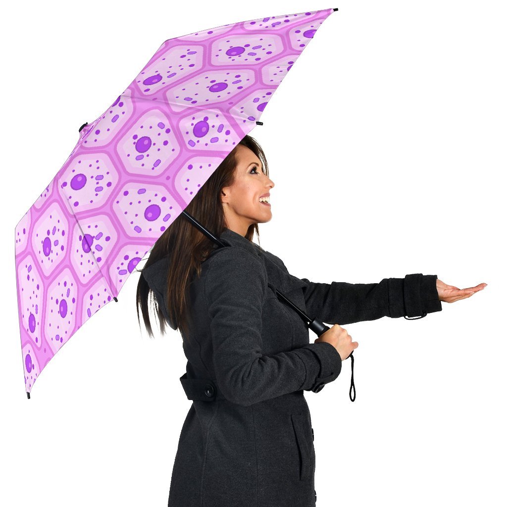 Anatomy Cells Pattern Print Automatic Foldable Umbrella-grizzshop