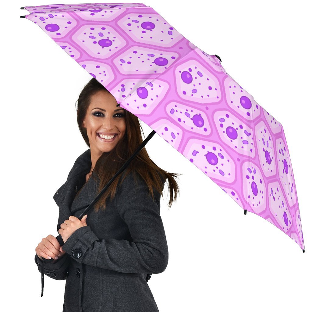 Anatomy Cells Pattern Print Automatic Foldable Umbrella-grizzshop