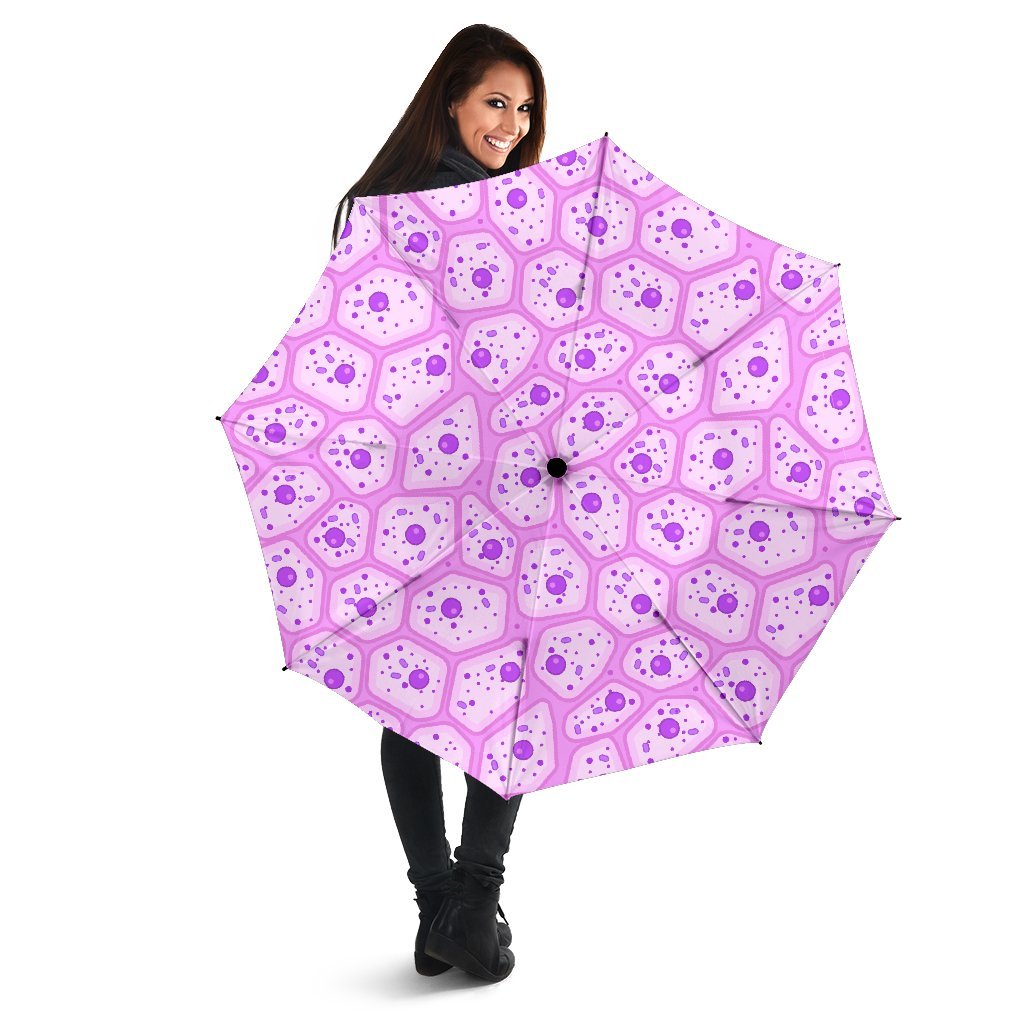 Anatomy Cells Pattern Print Automatic Foldable Umbrella-grizzshop