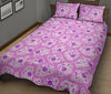 Anatomy Cells Pattern Print Bed Set Quilt-grizzshop