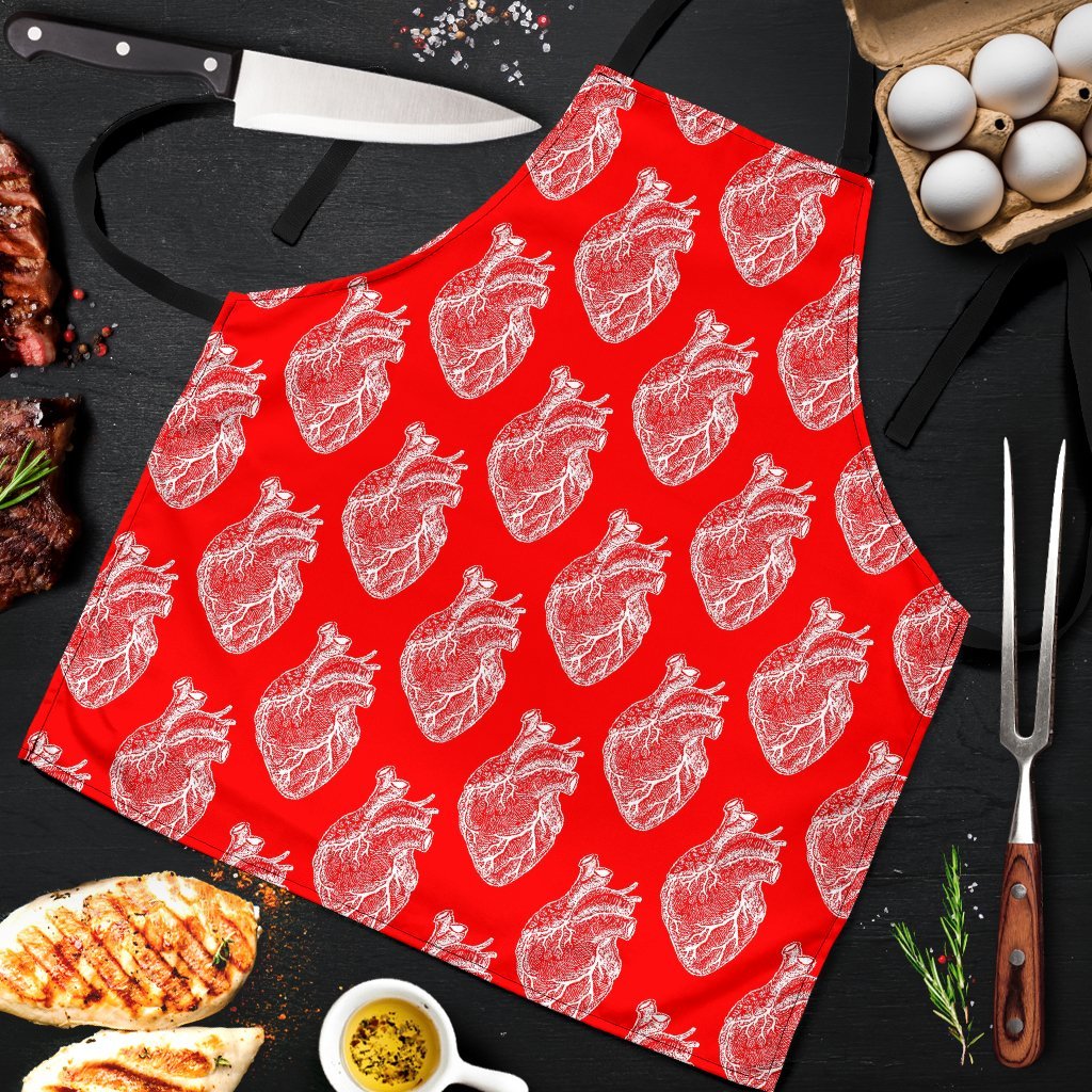 Anatomy Print Pattern Men's Apron-grizzshop