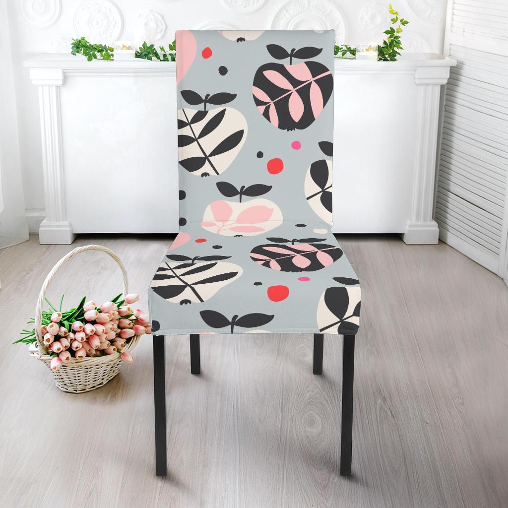 Apple Print Pattern Chair Cover-grizzshop