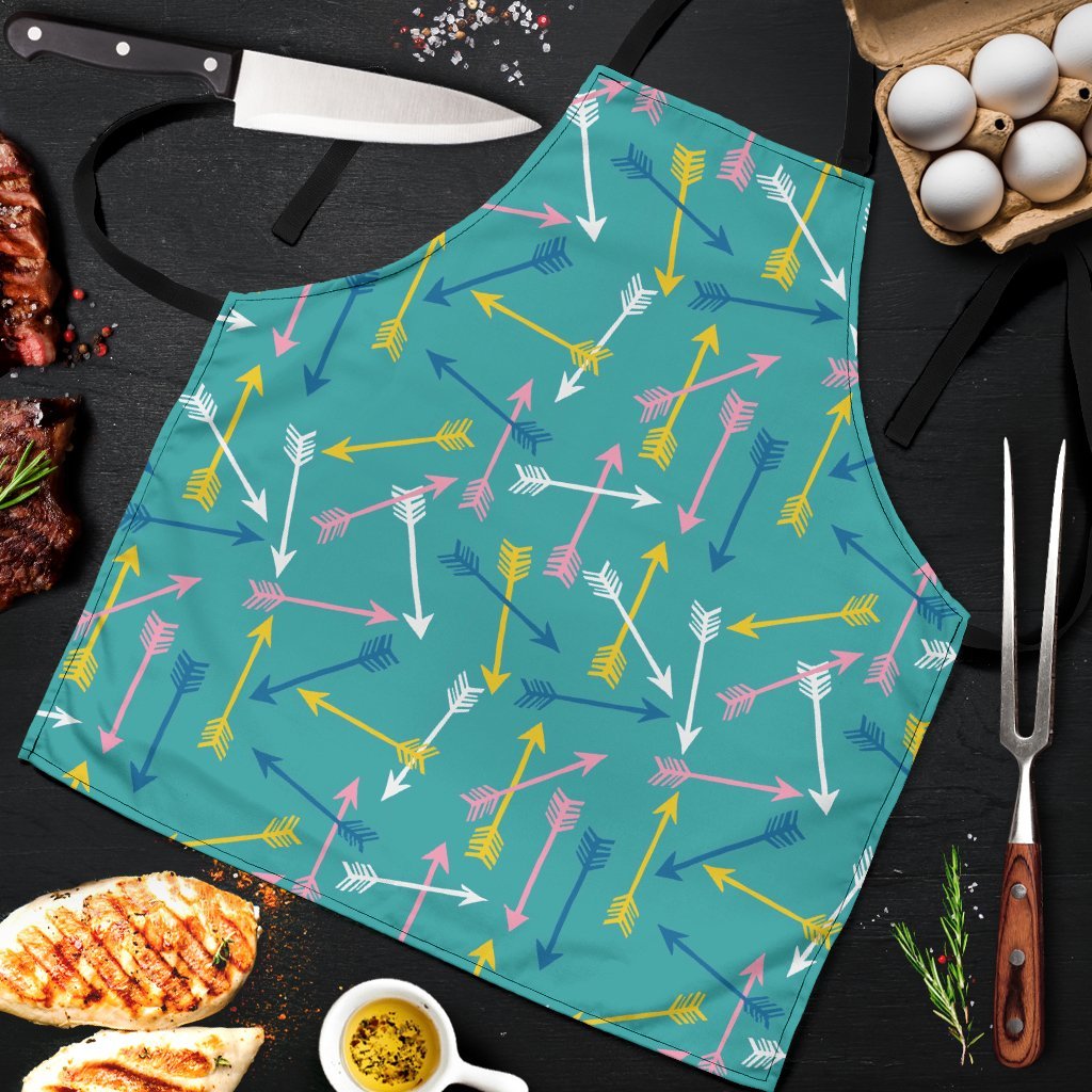 Archery Pattern Print Men's Apron-grizzshop
